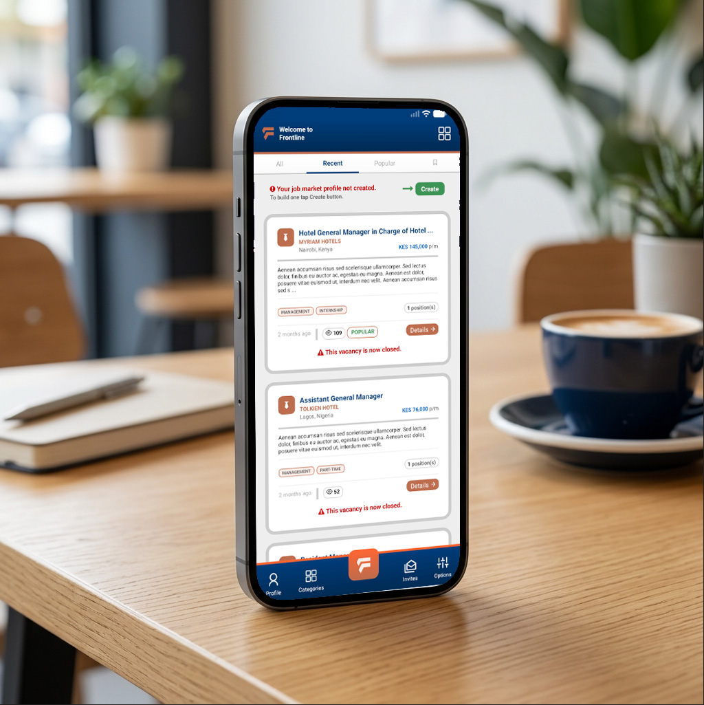 Mobile App Interface